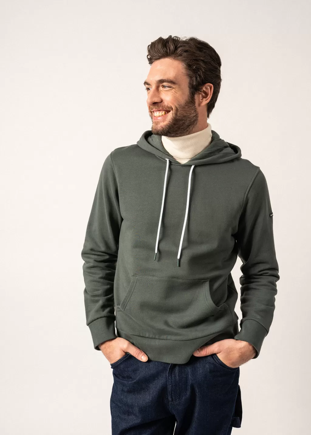 Hot Saint James Benji hooded sweatshirt Vegetal