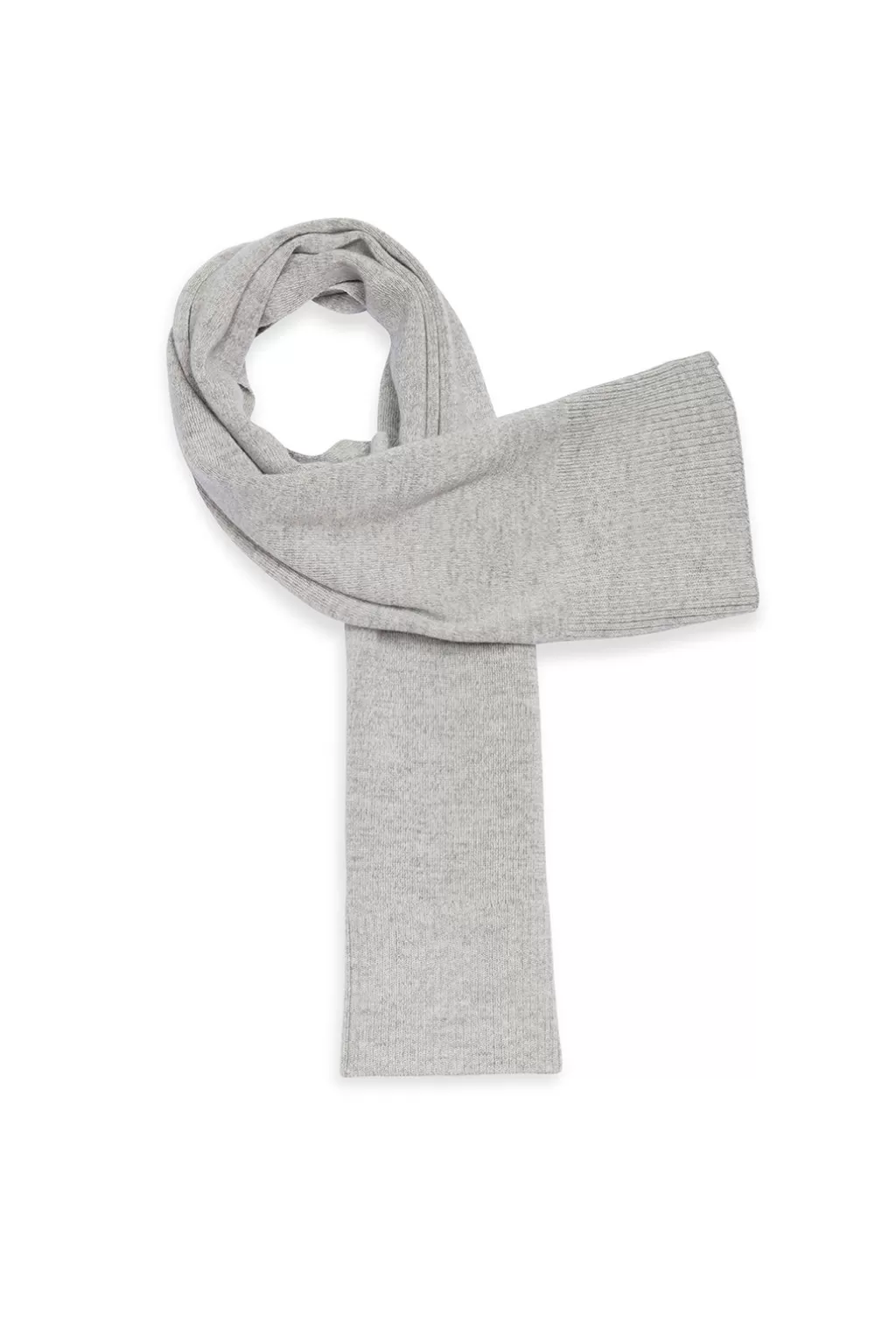 Store Saint James Bréauté wool scarf Grisclair/ecru