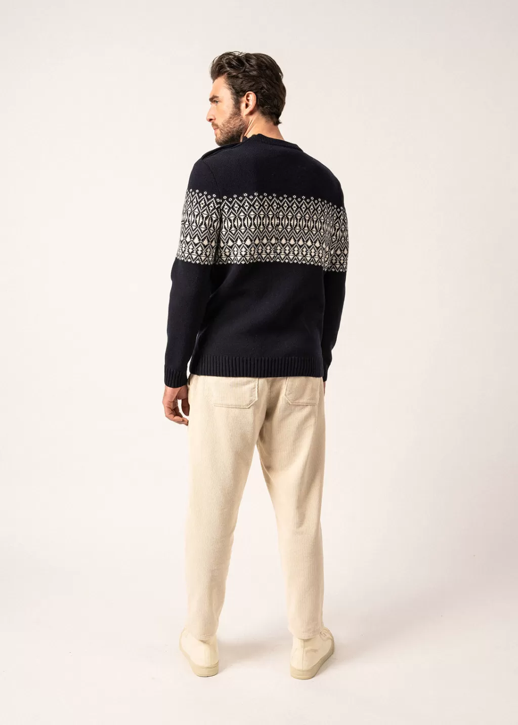 Outlet Saint James Cancale Escapade Sailor Jumper Navy/ecume