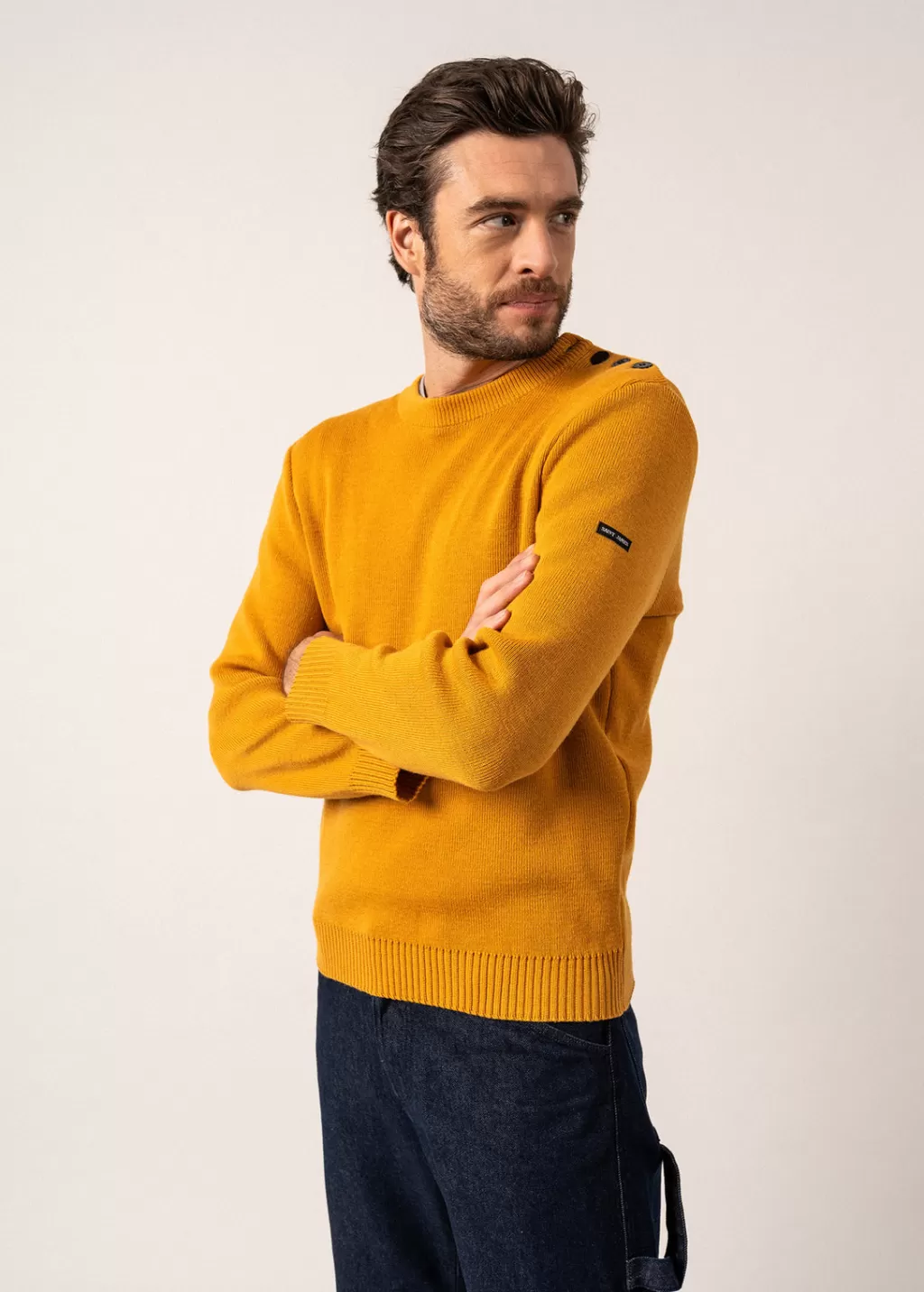 Fashion Saint James Cancale sailor jumper Ambre