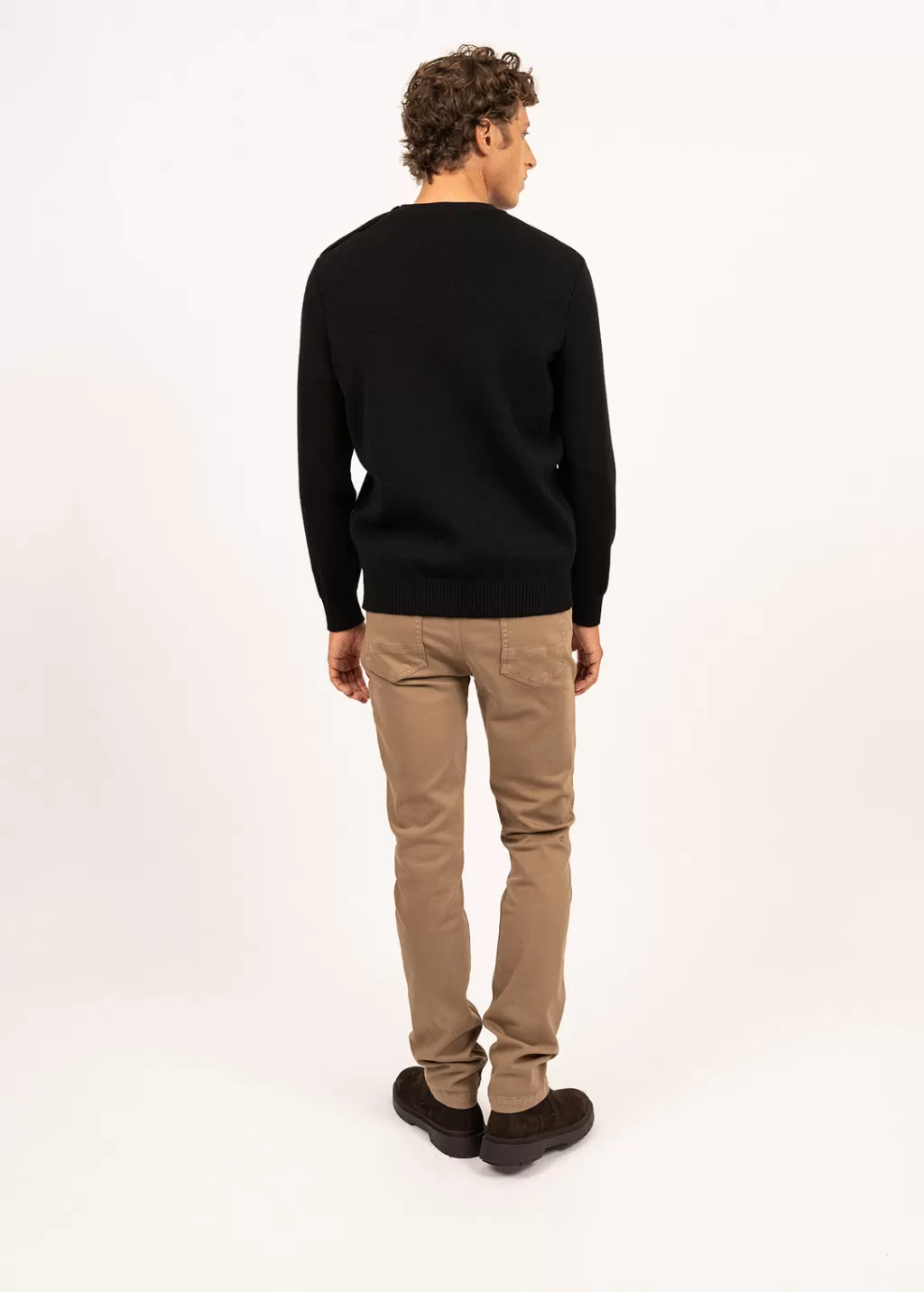 New Saint James Cancale sailor jumper Noir