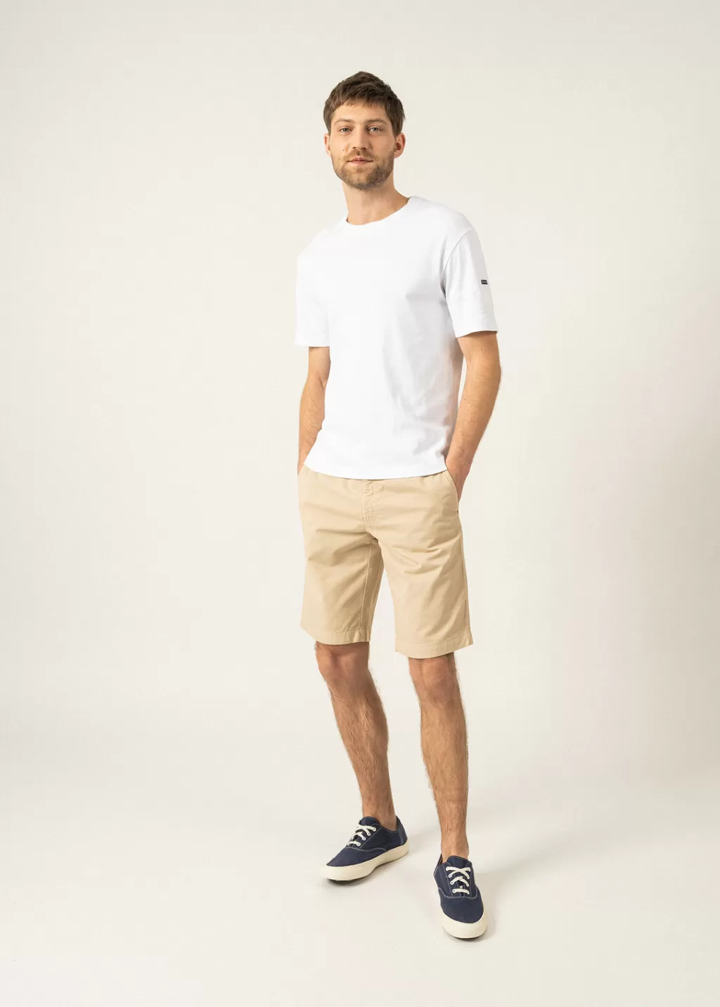 Clearance Saint James Doug straight Bermuda shorts Plage