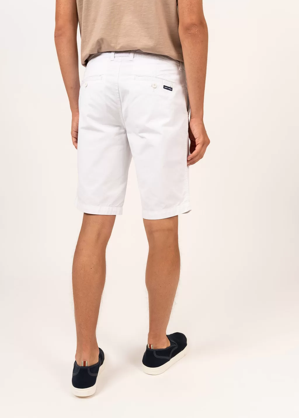 Cheap Saint James Doug straight Bermuda shorts Blanc