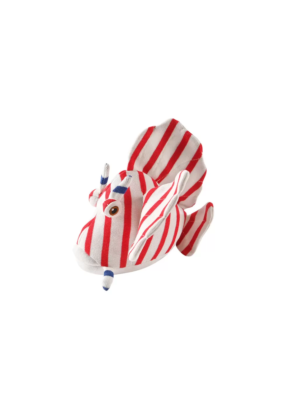 Store Saint James Lionfish soft toy Neige/tulipe