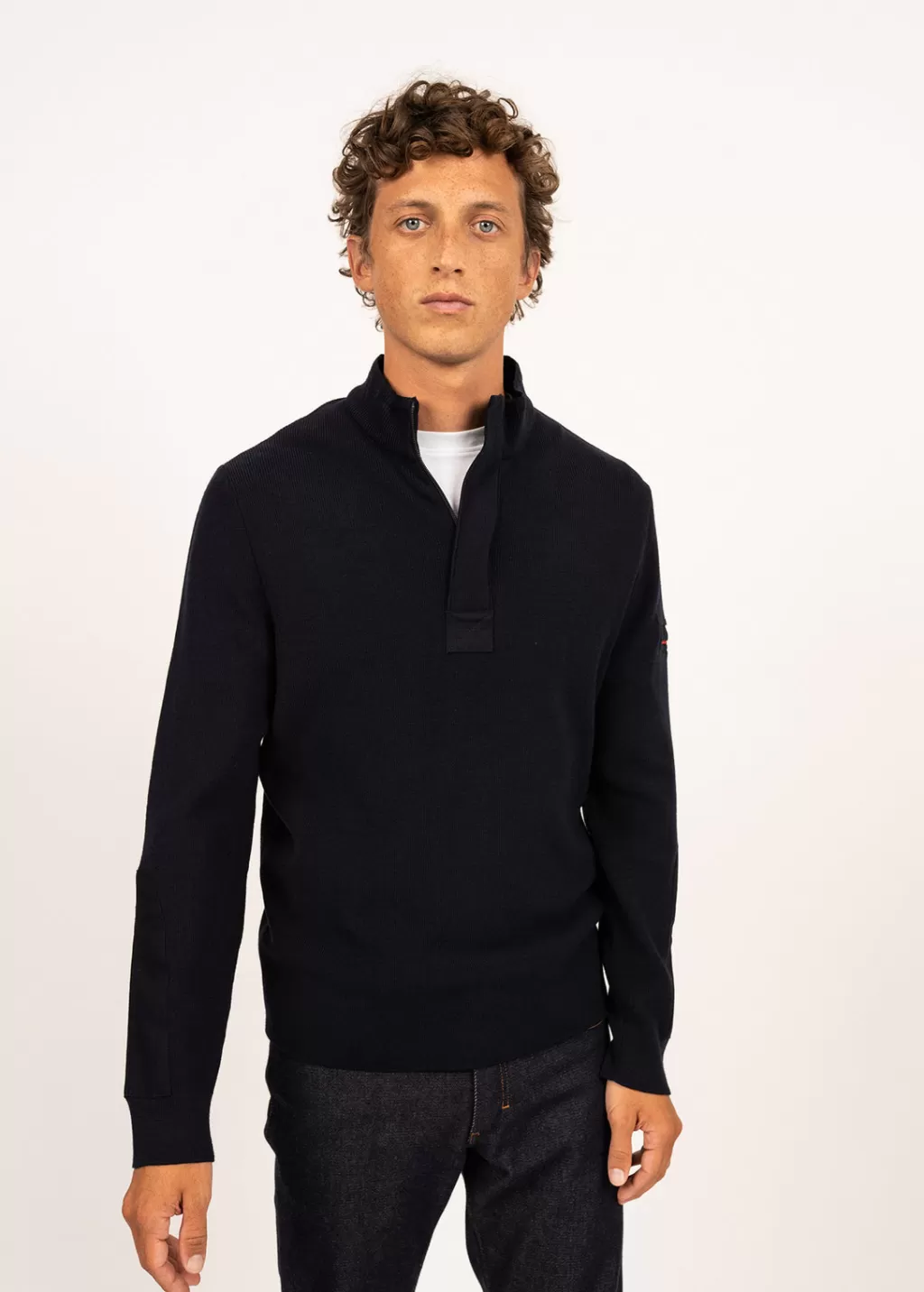 Store Saint James Loup de mer jumper Navy