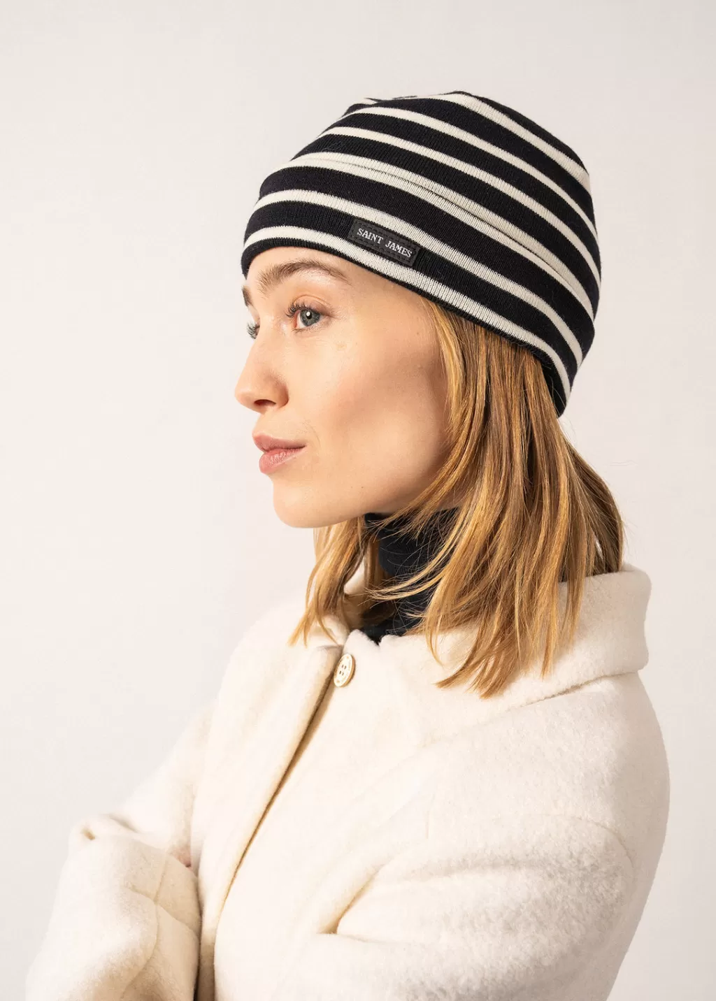 Flash Sale Saint James Marée Sailor Beanie Navy/ecume