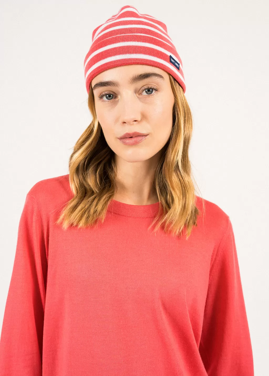 Online Saint James Marée Sailor Beanie Doly/blanc