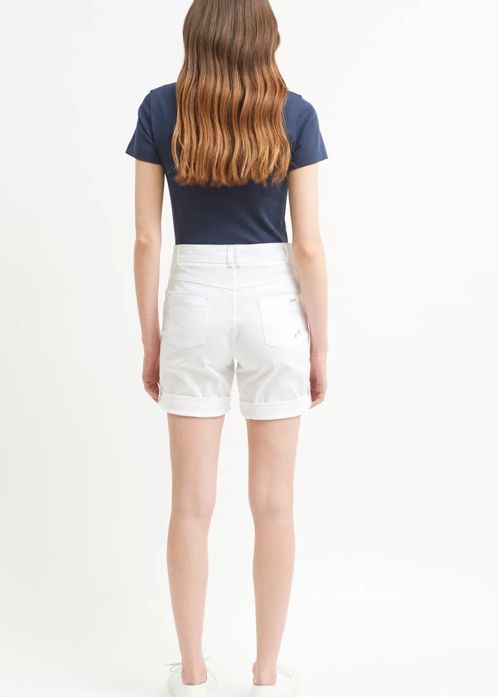 New Saint James Marie Bermuda shorts Blanc