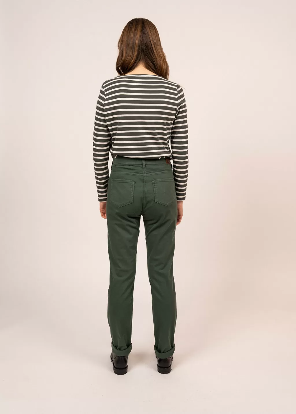 Sale Saint James Mimosa high waist pants Vegetal