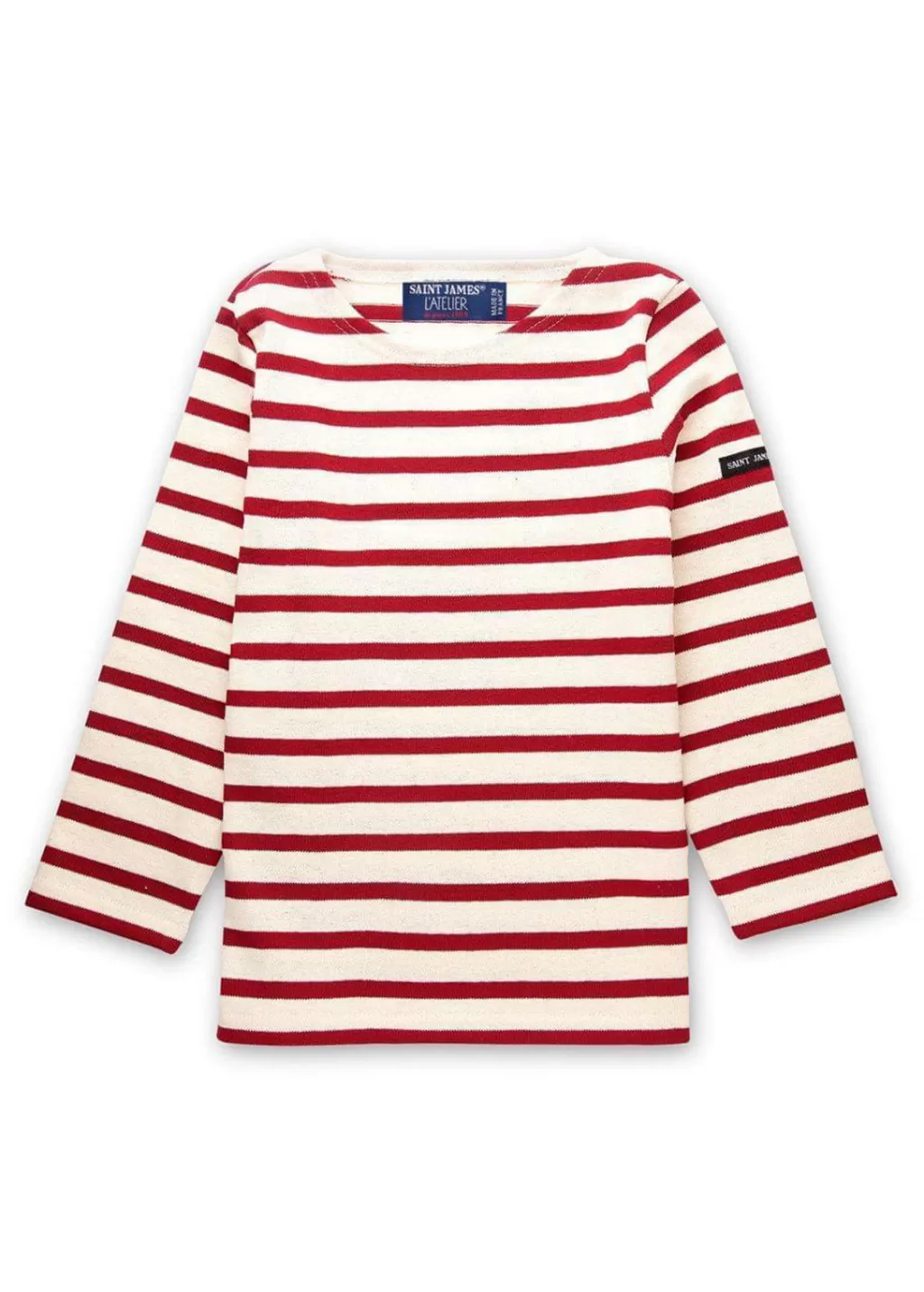 Best Saint James Méridien striped sailor shirt Ecru/persan