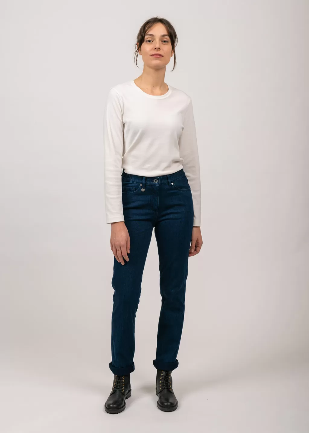 Outlet Saint James Patricia straight jeans Denim