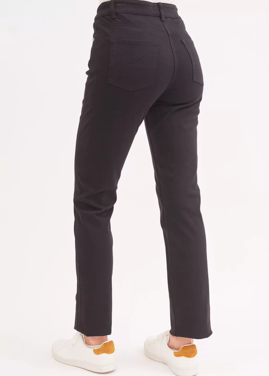 Discount Saint James Patricia straight jeans Noir