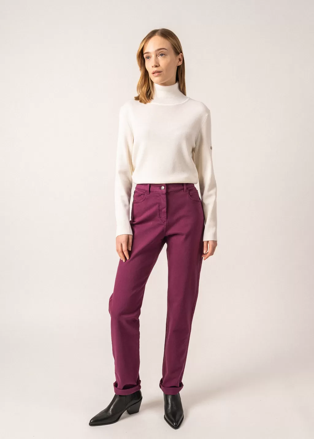 Hot Saint James Patricia straight pants Prune