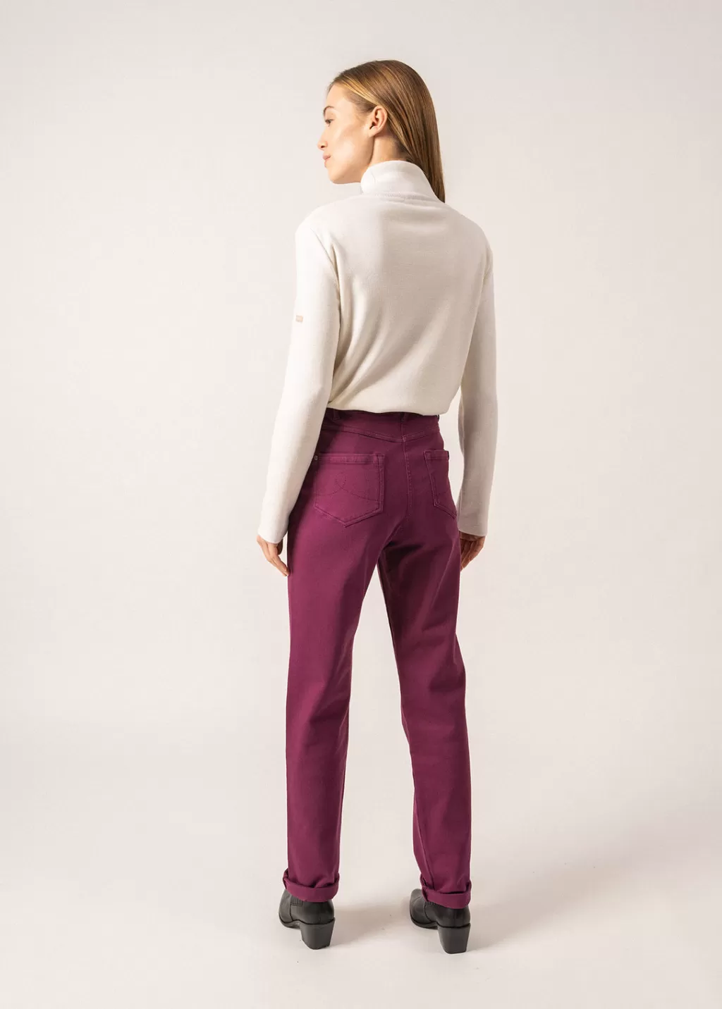 Hot Saint James Patricia straight pants Prune