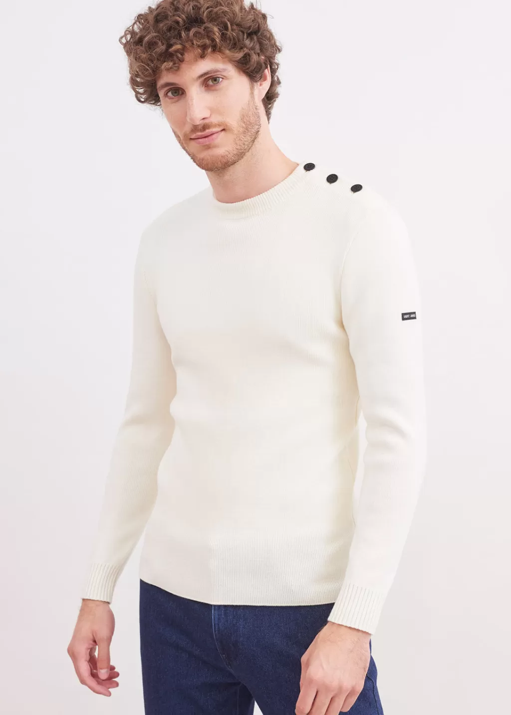 Clearance Saint James Rochefort sailor jumper Ecume