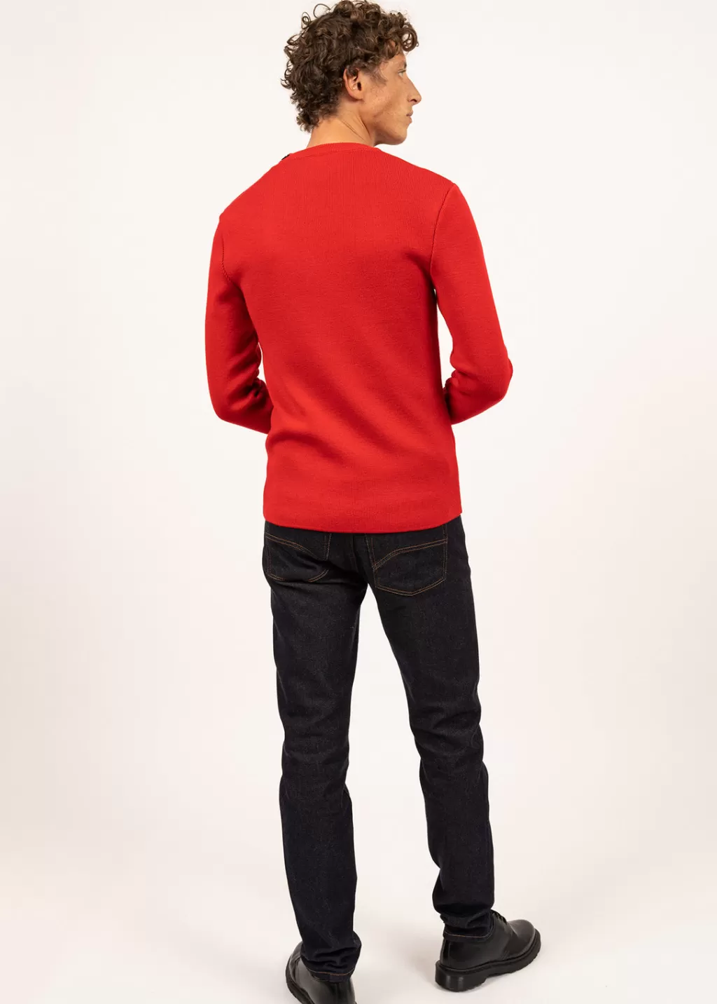 Best Sale Saint James Rochefort sailor jumper Rouge