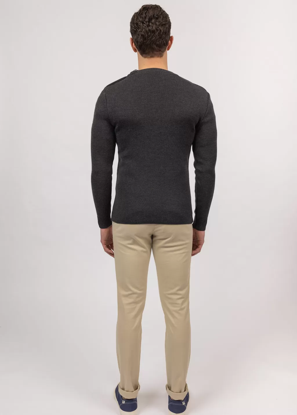 Hot Saint James Rochefort sailor jumper Anthracite