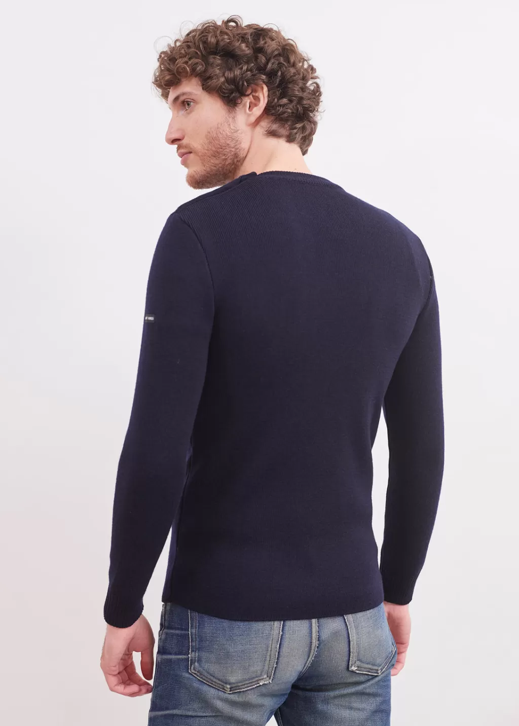 Discount Saint James Rochefort sailor jumper Navy