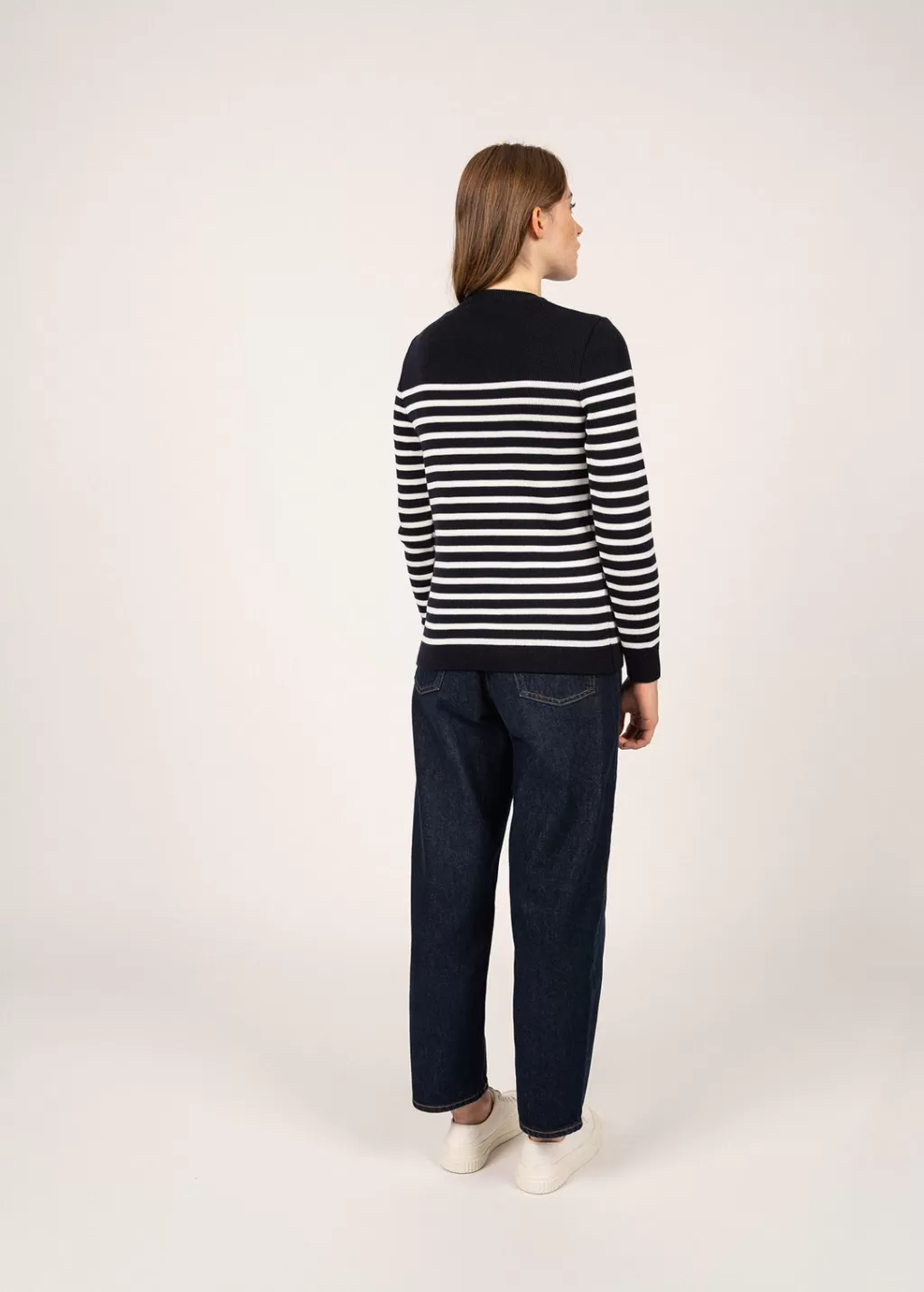 Online Saint James Rochefort striped sailor jumper Navy/ecume