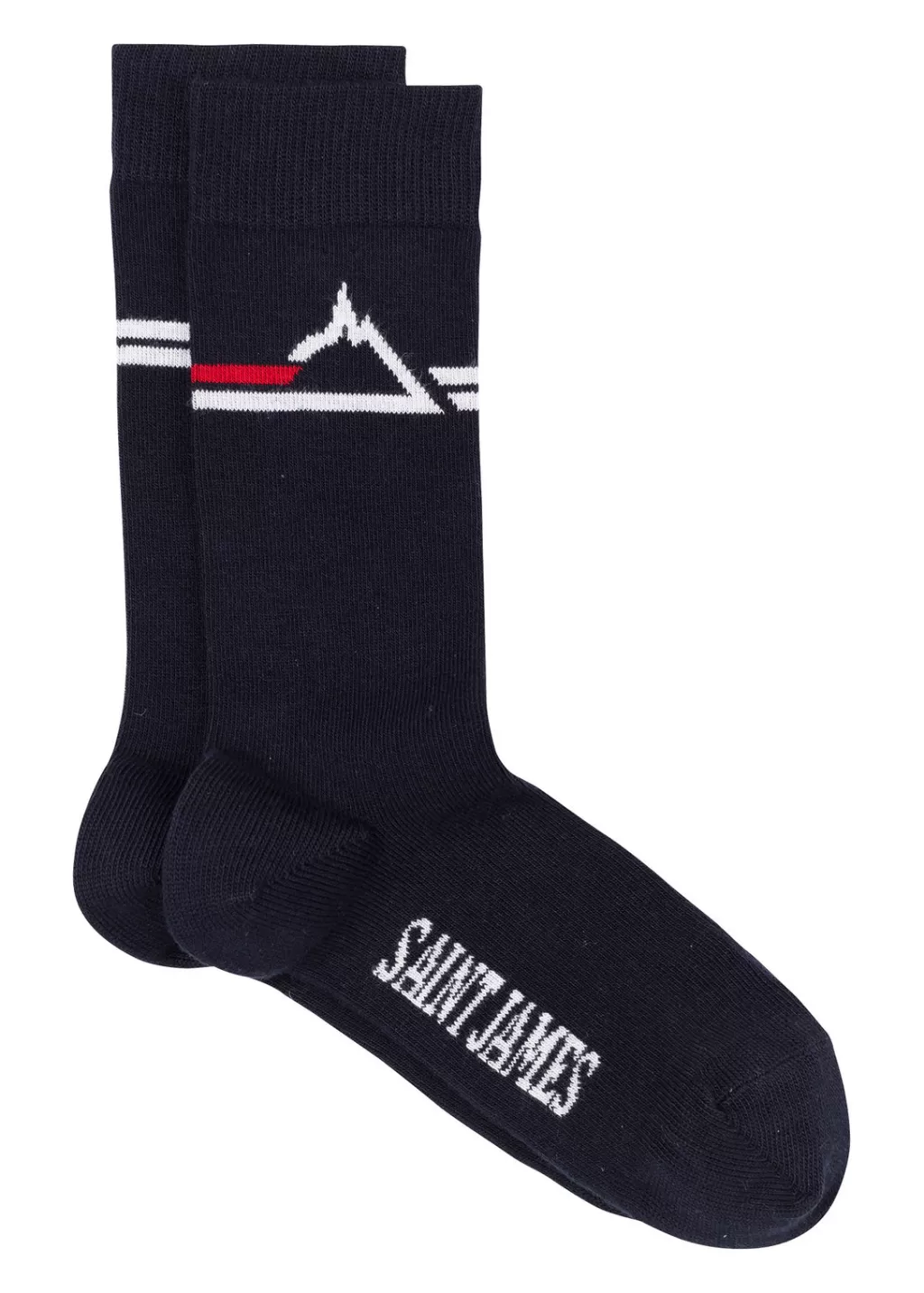 Hot Saint James Socks with '' logo Navy