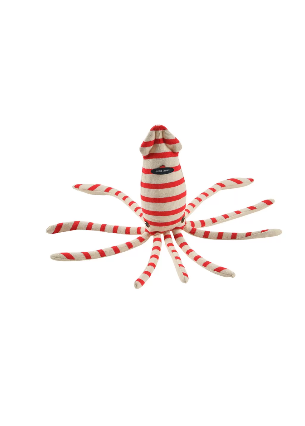 Hot Saint James Squid soft toy Ecru/tulipe