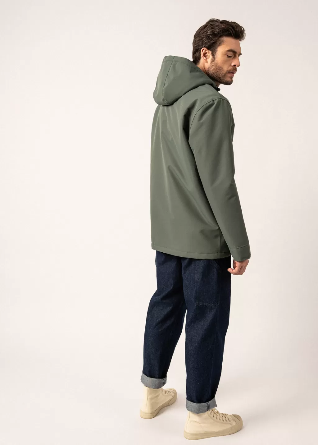 New Saint James St Gaetan waterproof parka Vegetal