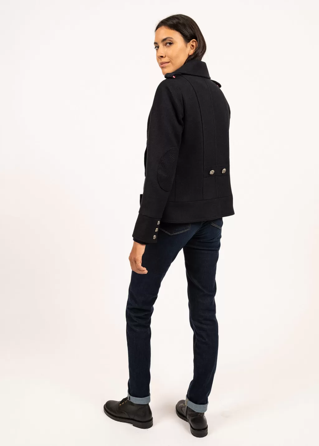 Flash Sale Saint James Ste Brigitte peacoat Navy