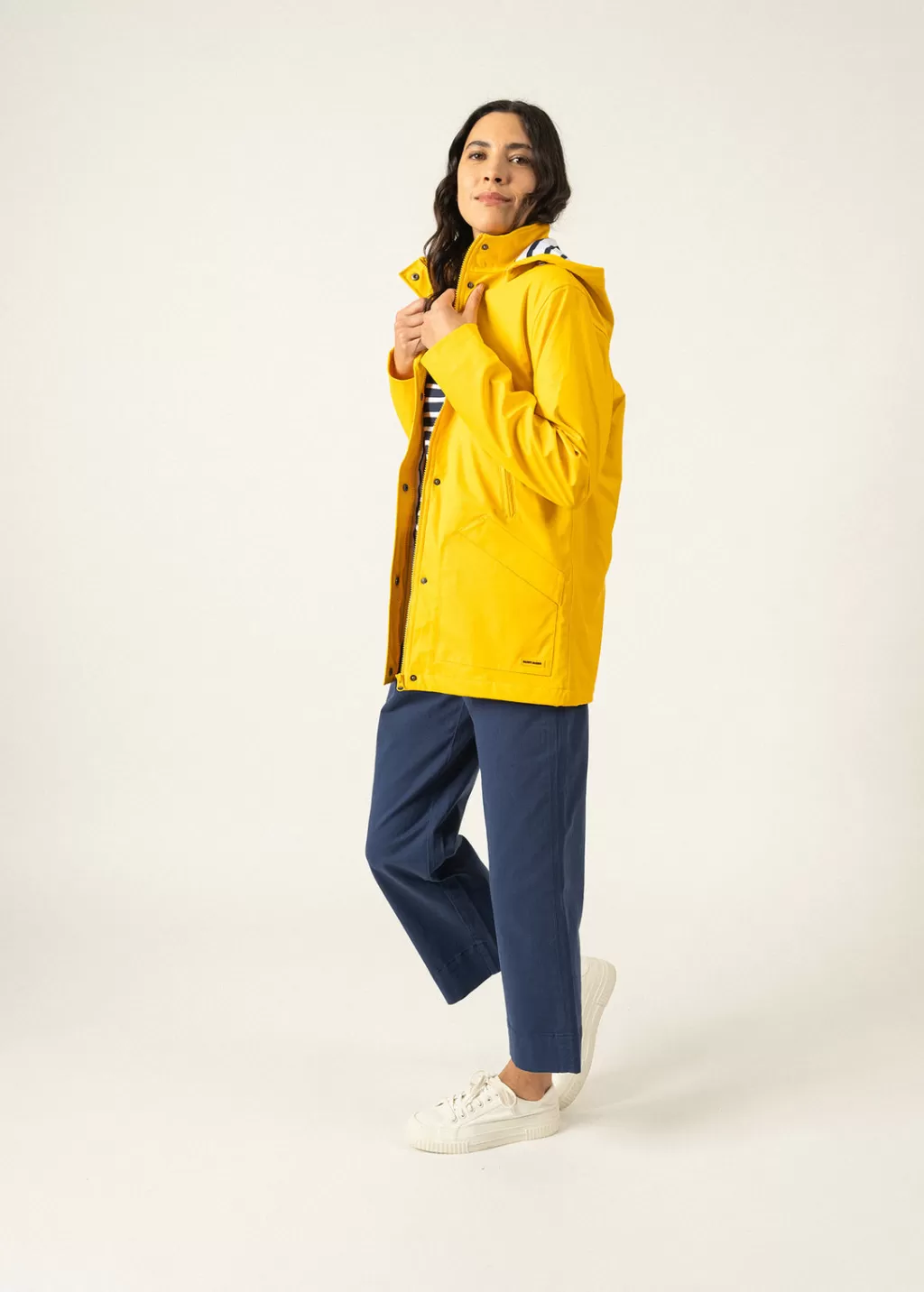 Outlet Saint James Ste Emma iconic raincoat Cire