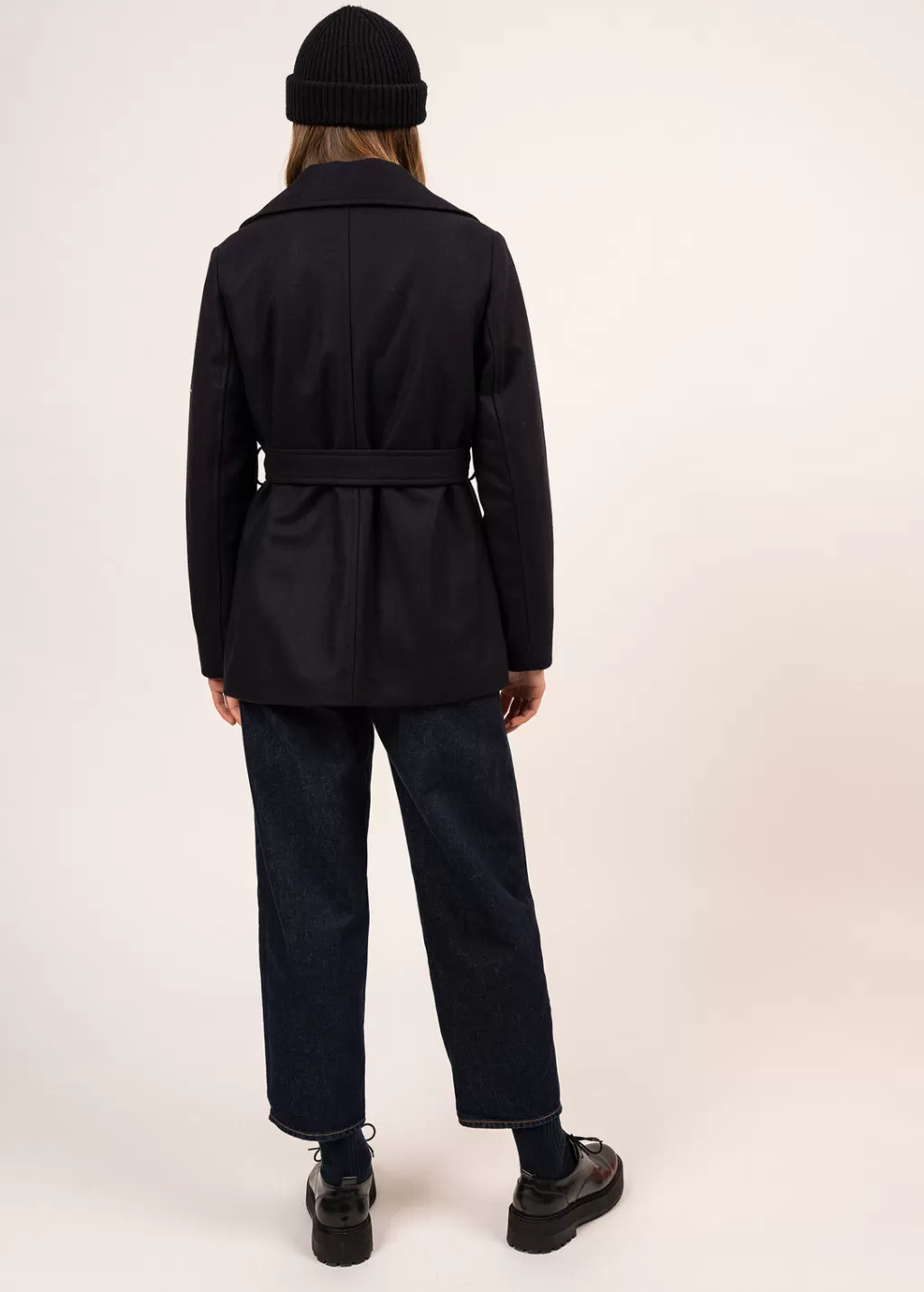 New Saint James Ste Laury short coat Navy