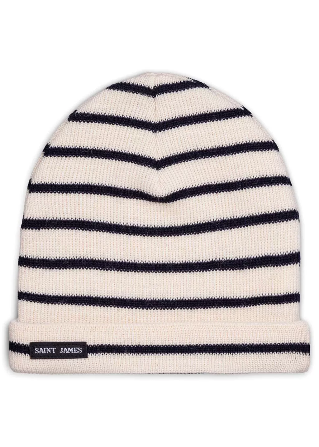 Sale Saint James Striped sailor hat for kids Ecru/marine