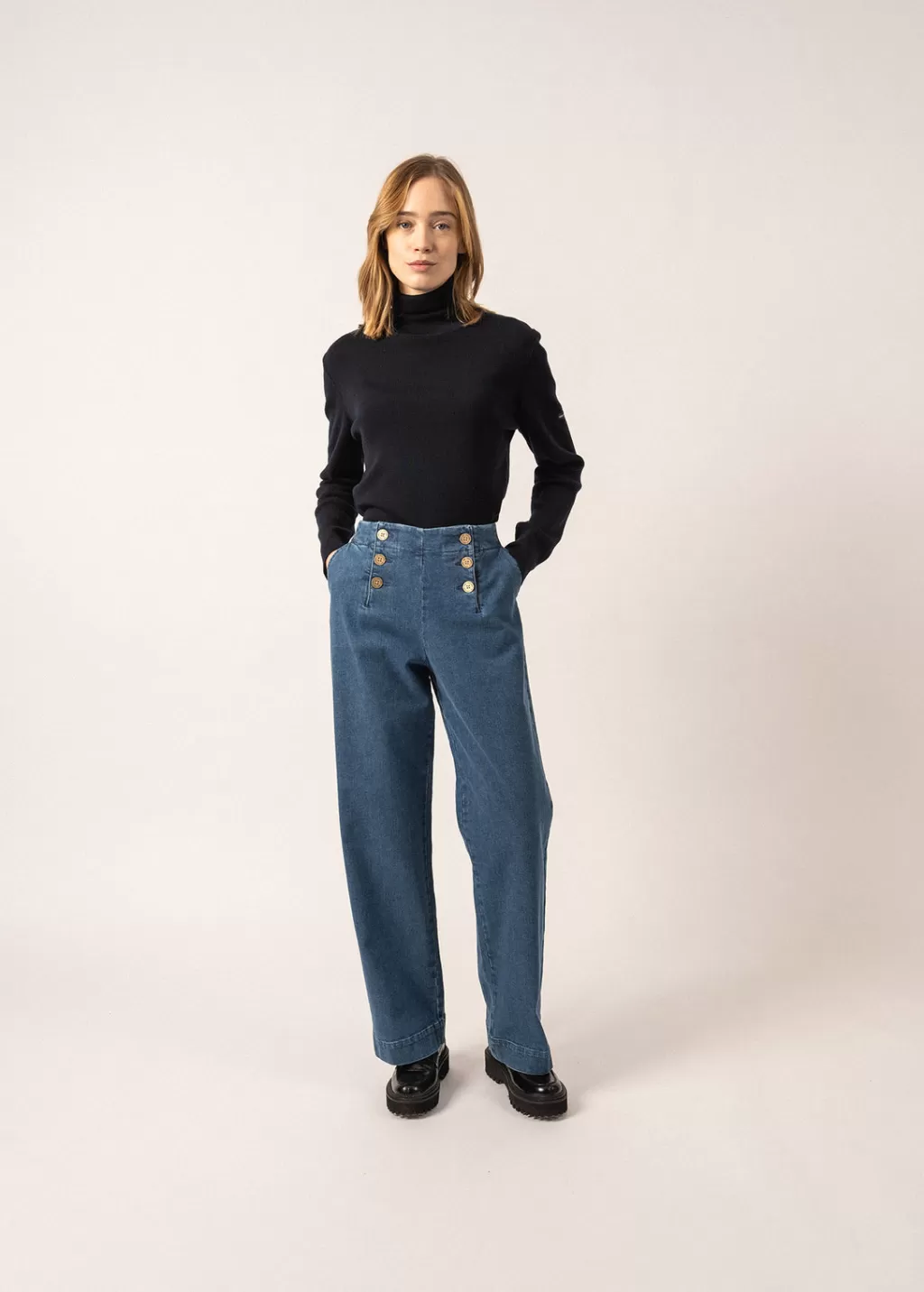 Clearance Saint James Torie Ponte Trousers Cooperjean