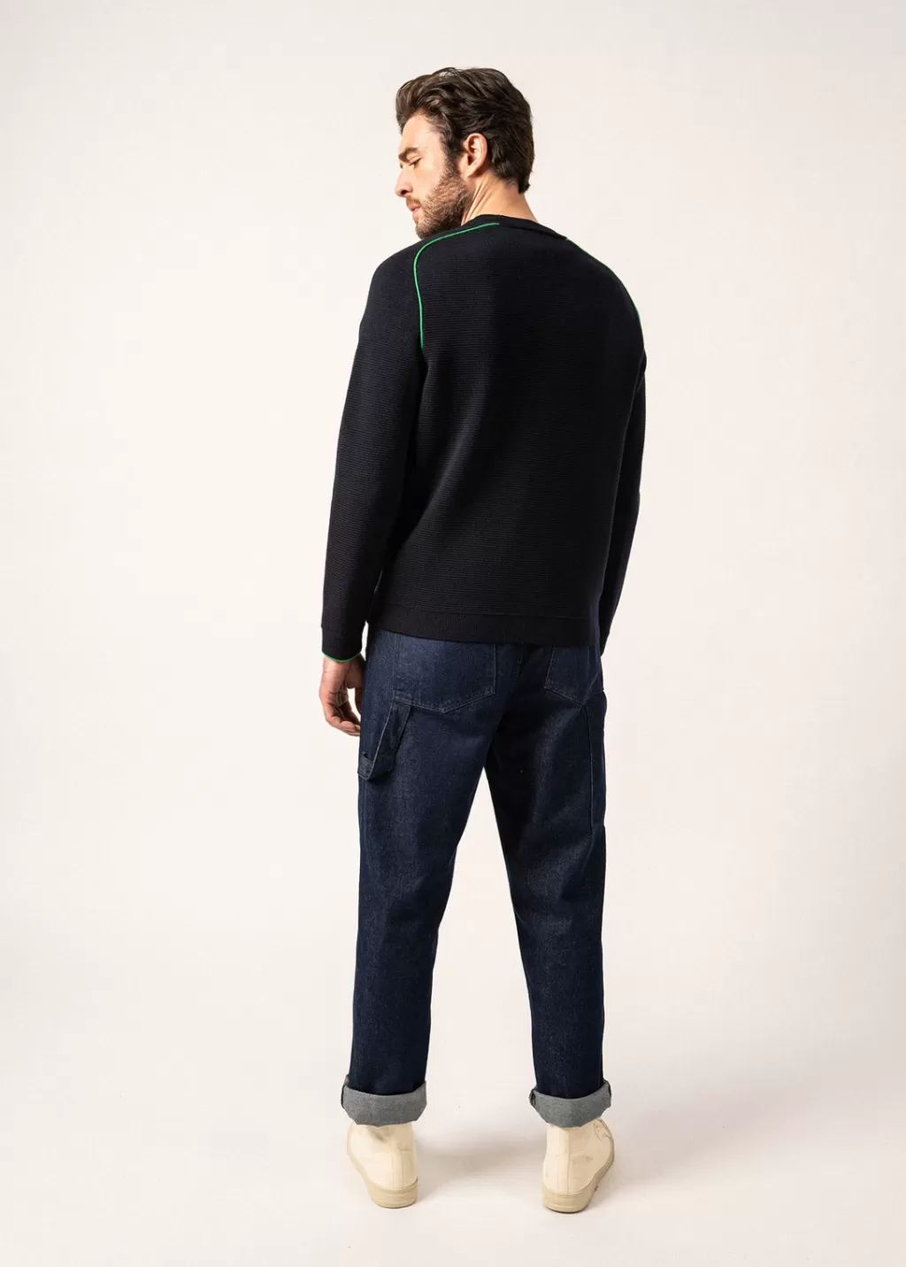 Best Saint James Vizile Wool Jumper Navy/trefle