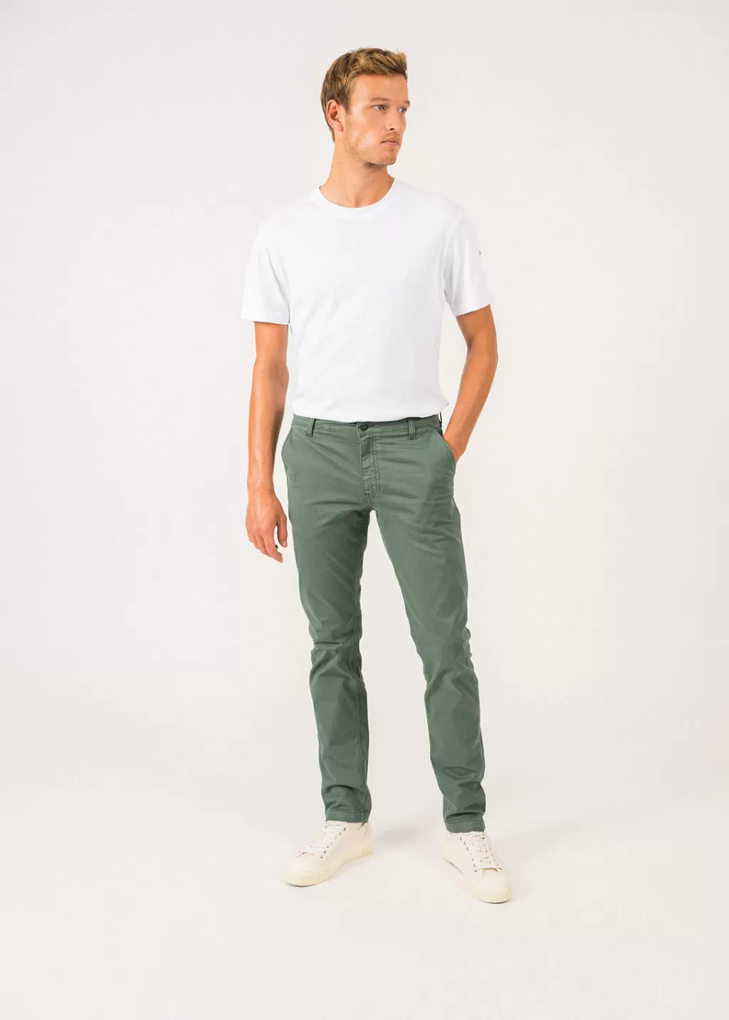 Outlet Saint James Voile Hiver chino pants Vegetal