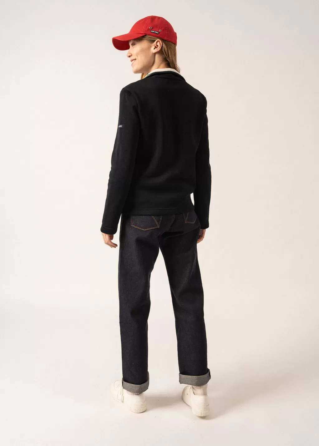 Flash Sale Saint James Voiron Zip-up Cardigan Navy